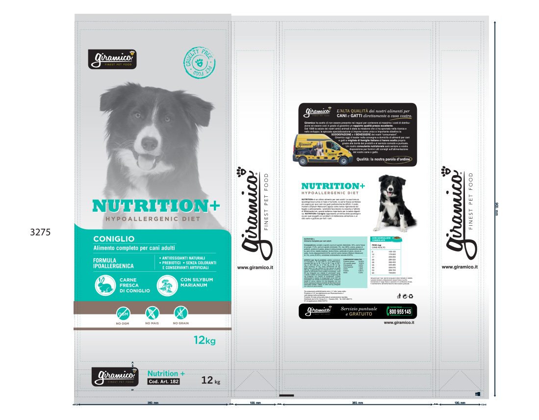 packaging design pet food